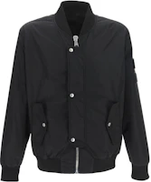 Balmain FW22 Solid Patch Bomber Jacket Black YH0TF280XB27-OPA Balmain FW22 Solid Patch Bomber Jacket Black YH0TF280XB27-OPA