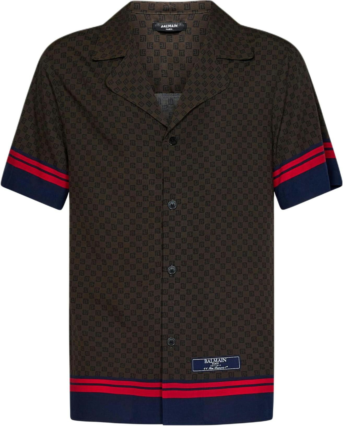 balmain-fw-23-brown-multicolor-pattern-printed-short-sleeve-shirt-bh-0-hn-066-vd-88-wgb