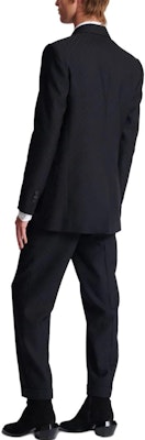 BALMAIN FW23 Blazer Hitam Logo Jacquard Solid Single-Breasted CH1SG030-WC54-0PA Shop BALMAIN FW23 Blazer Hitam Logo Jacquard Solid Single-Breasted CH1SG030-WC54-0PA