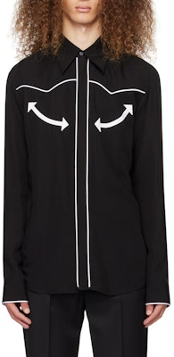 BALMAIN FW24 Black Solid Single-Breasted Long-Sleeve Shirt. CH1HS305-VD44-EAB Order BALMAIN FW24 Black Solid Single-Breasted Long-Sleeve Shirt. CH1HS305-VD44-EAB