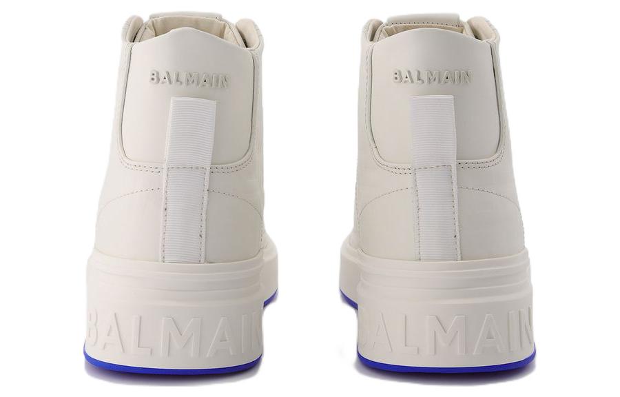 Shop 巴爾曼 高幫時尚板鞋 白色