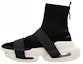 Buy Balmain Kasut Tinggi Slip-On 'Hitam Putih' XM1VH229TKUDEAB