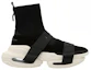 Order Balmain Slip-On Alta ''Nero Bianco'' XM1VH229TKUDEAB
