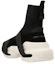 Lookbook Balmain Kasut Tinggi Slip-On 'Hitam Putih' XM1VH229TKUDEAB