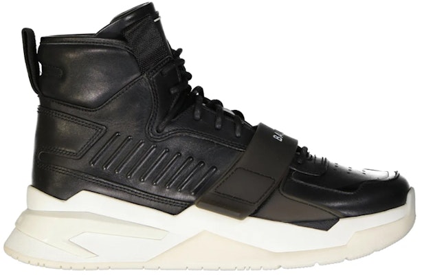 Balmain High-Top Sneaker 'Black Leather Logo' UM1C230CTW0PA Order Balmain High-Top Sneaker 'Black Leather Logo' UM1C230CTW0PA