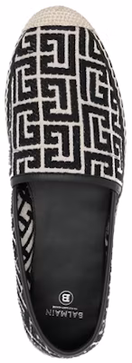 バルマン ロゴ ジャカード 厚底 エスパドリーユ (Balmain Logo Jacquard Atsude Espadrille) AM1UG320TJMA Lookbook バルマン ロゴ ジャカード 厚底 エスパドリーユ (Balmain Logo Jacquard Atsude Espadrille) AM1UG320TJMA
