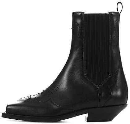 Balmain Leather Ankle Boots 'Black Shock-Absorbent Wrap' WM1TA269LGDT0PA Buy Balmain Leather Ankle Boots 'Black Shock-Absorbent Wrap' WM1TA269LGDT0PA