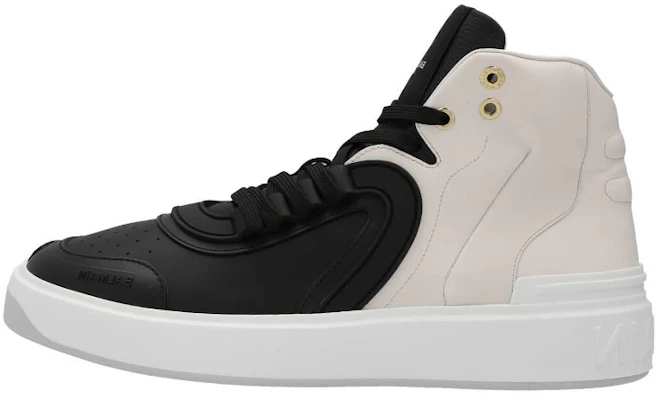 Balmain Kulit Lace-Up 'Hitam Putih' XM0VG293LCLDGAB Buy Balmain Kulit Lace-Up 'Hitam Putih' XM0VG293LCLDGAB