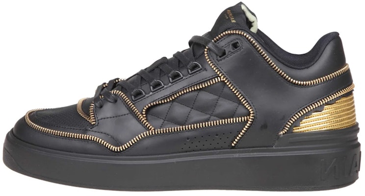 Balmain Leather Low-Top Lace-Up 'Black Fashion' AM1VI304LRTZEAD Buy Balmain Leather Low-Top Lace-Up 'Black Fashion' AM1VI304LRTZEAD