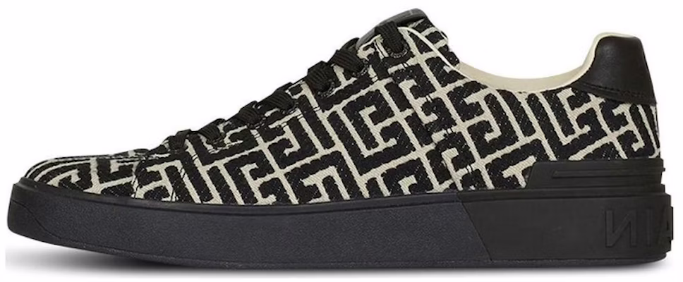 발망 블랙 레이스업 가죽 로우탑 (Balmain Black Lace-up Leather Low-top) AM1VI288TJCMEDK Buy 발망 블랙 레이스업 가죽 로우탑 (Balmain Black Lace-up Leather Low-top) AM1VI288TJCMEDK