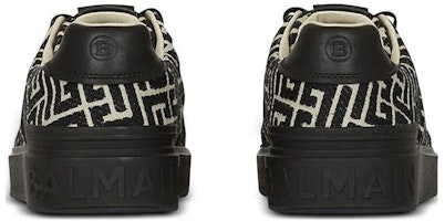 발망 블랙 레이스업 가죽 로우탑 (Balmain Black Lace-up Leather Low-top) AM1VI288TJCMEDK Shop 발망 블랙 레이스업 가죽 로우탑 (Balmain Black Lace-up Leather Low-top) AM1VI288TJCMEDK