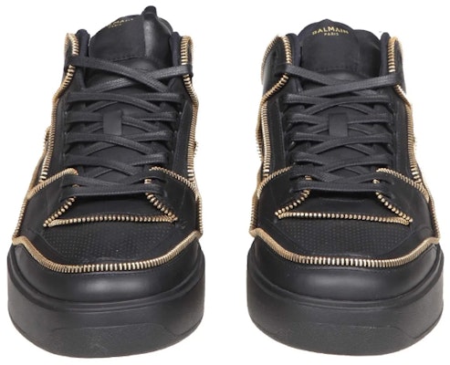 バルマン黒革ローカットスニーカー (Baruman kurokawa rōkatto sunīkā) AM1VI304LRTZEAD Lookbook バルマン黒革ローカットスニーカー (Baruman kurokawa rōkatto sunīkā) AM1VI304LRTZEAD