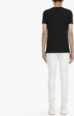 BALMAIN 黑色字母印花圓領T恤 VH1EF000-B029-0PA Details for BALMAIN 黑色字母印花圓領T恤 VH1EF000-B029-0PA