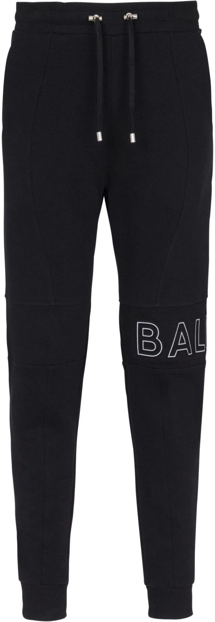 balmain-letter-print-knit-jogger-pants-drawstring-black-ch-1-ob-235-bc-22-ebp