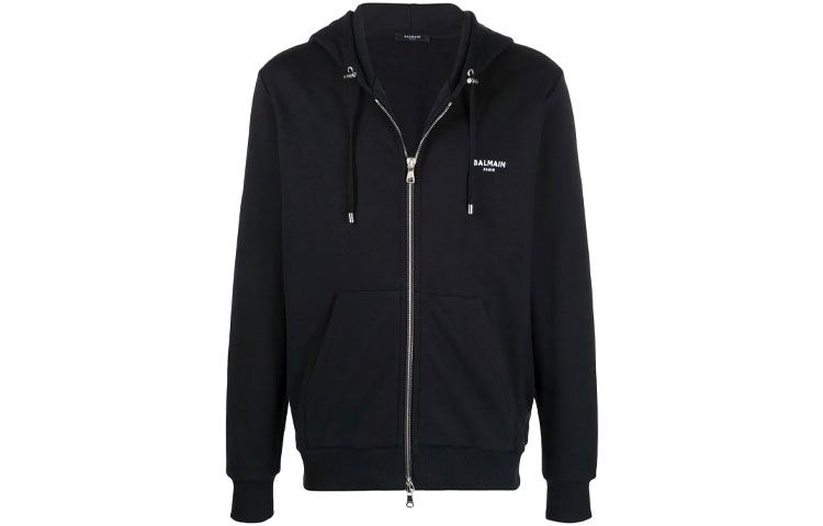 Order 발망 로고 자수 후디 재킷 블랙 XH1JX000BB04EAB