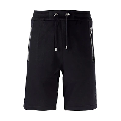 BALMAIN Logo Lace-Up Bermuda Casual Shorts VH1OA000-B072-0PA