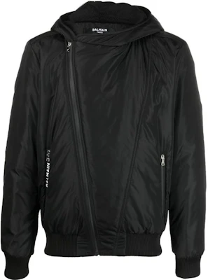 Balmain Jaket Hoodie Logo Cetak Hitam YH1TG120XD020PA Buy Balmain Jaket Hoodie Logo Cetak Hitam YH1TG120XD020PA