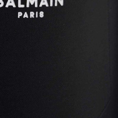 巴尔曼标志黑色休闲裤 WH1OB000-B071-EAB Sizing 巴尔曼标志黑色休闲裤 WH1OB000-B071-EAB