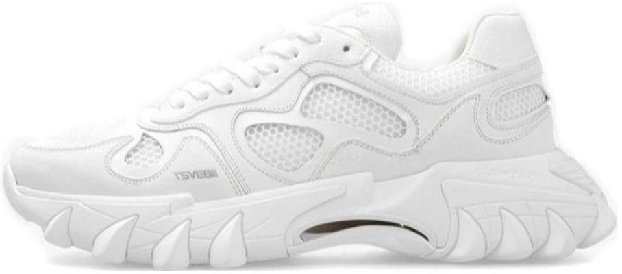 Balmain Low-Top 'Kulit Putih Fabrik' BM1VI327TCCH0FB Buy Balmain Low-Top 'Kulit Putih Fabrik' BM1VI327TCCH0FB