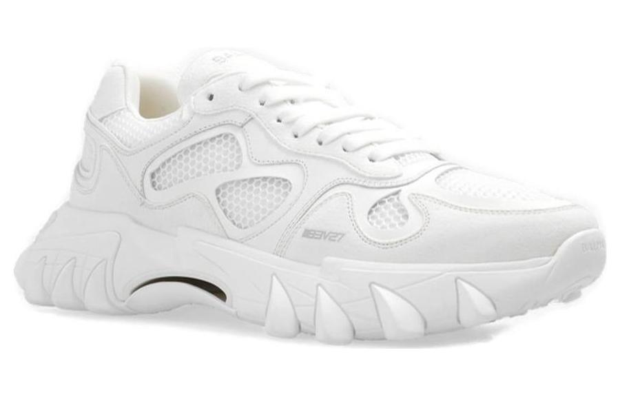 Order Balmain Low-Top 'Kulit Putih Fabrik' BM1VI327TCCH0FB