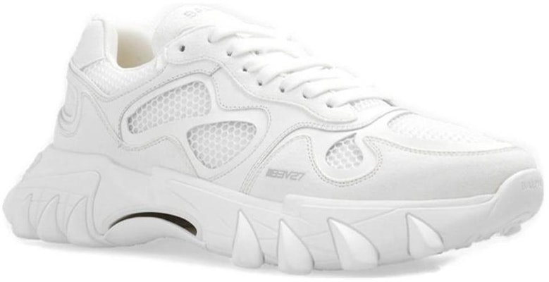 Balmain Low-Top 'Kulit Putih Fabrik' BM1VI327TCCH0FB Order Balmain Low-Top 'Kulit Putih Fabrik' BM1VI327TCCH0FB