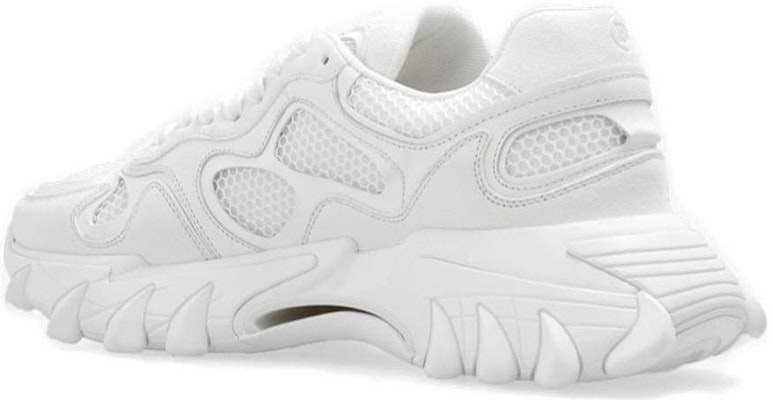 Balmain Low-Top 'Kulit Putih Fabrik' BM1VI327TCCH0FB Shop Balmain Low-Top 'Kulit Putih Fabrik' BM1VI327TCCH0FB