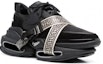 Lookbook Sneaker Low-Top Balmain 'Fesyen Multi-Padanan Hitam' WM0VI278TCMG0PA