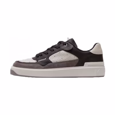 Balmain Low-Top Sneakers 'Black Suede'