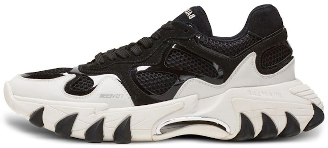 Balmain Low Top 'Jaring Hitam' BM1VI327TRCMEAB Buy Balmain Low Top 'Jaring Hitam' BM1VI327TRCMEAB