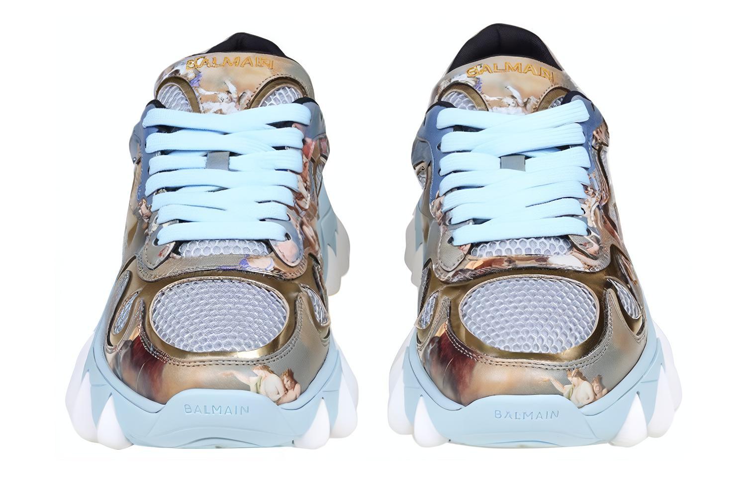 Balmain Low Top 'Gold Logo' 圖 3