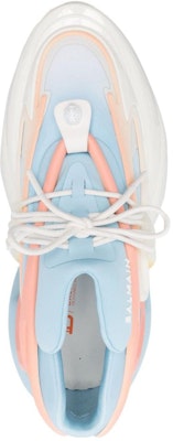 Balmain Low Top Lace-Up 'Putih Biru Merah Jambu' AM0VJ309KNCGGMO Lookbook Balmain Low Top Lace-Up 'Putih Biru Merah Jambu' AM0VJ309KNCGGMO