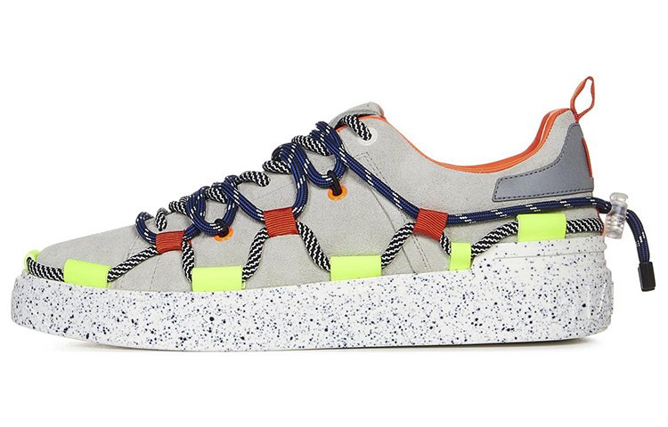 Balmain Low-Top Sneaker 'Grey Leather'