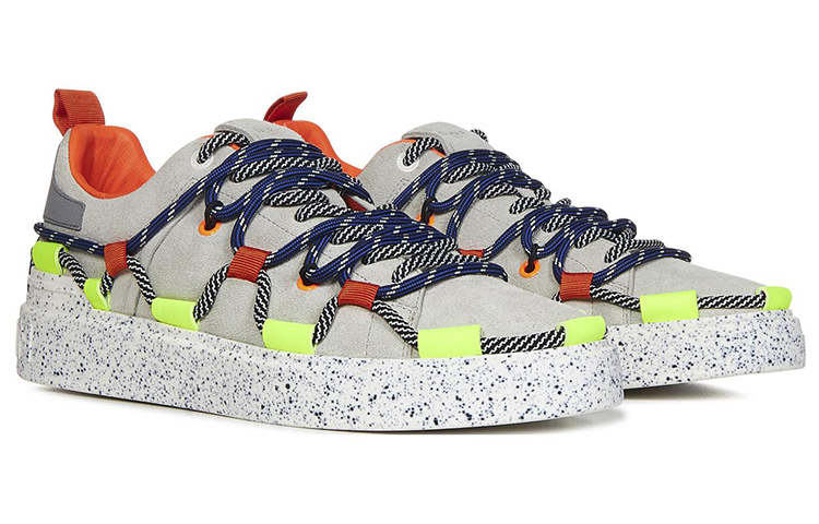 Balmain Low-Top Sneaker 'Grey Leather' 圖 3