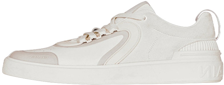 バルマン レザー ローカットスニーカー (白) YM1VI292LTLC0FA Buy バルマン レザー ローカットスニーカー (白) YM1VI292LTLC0FA