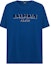Buy BALMAIN Metallic Flocked Loose-Fit Logo Print T-Shirt Navy Blue for Men CH1EG010-BB99-SLK