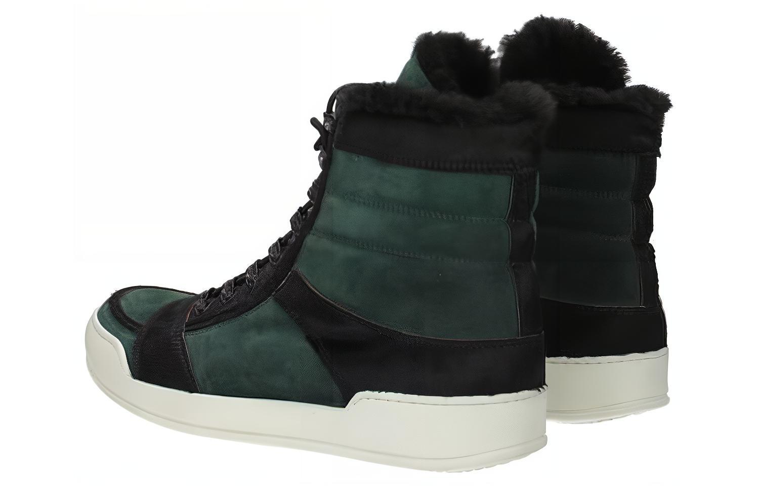 Balmain Mid-Top Fashion Sneakers 'Green CMFT Breathable' 圖 3