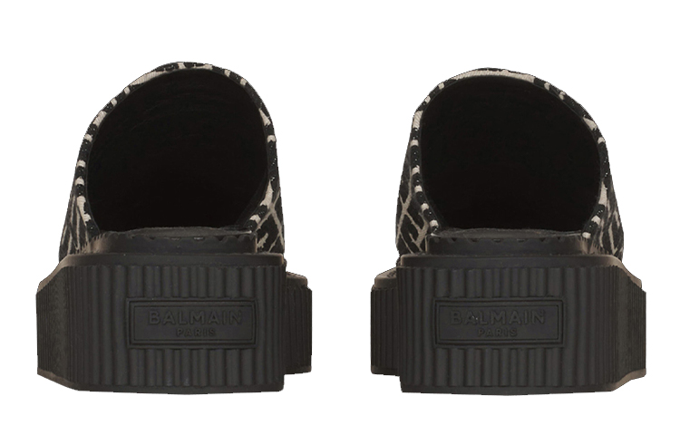 Balmain Mule 'Letter Print Black' 圖 4