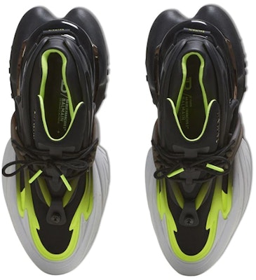 Balmain Sneaker Rendah Bertali Logo Nylon 'Hitam' AM0VJ309KNEF Lookbook Balmain Sneaker Rendah Bertali Logo Nylon 'Hitam' AM0VJ309KNEF