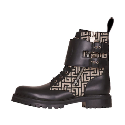 Balmain Phil Ranger 'Embossed Logo Smooth Black'