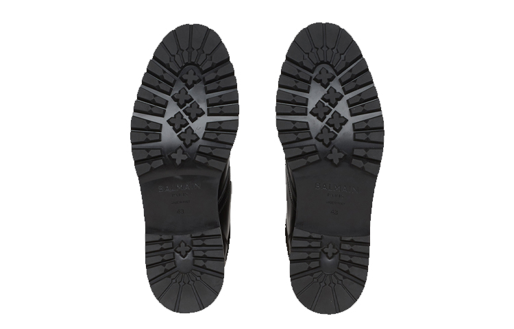 Balmain Phil Ranger 'Embossed Logo Smooth Black' 圖 4