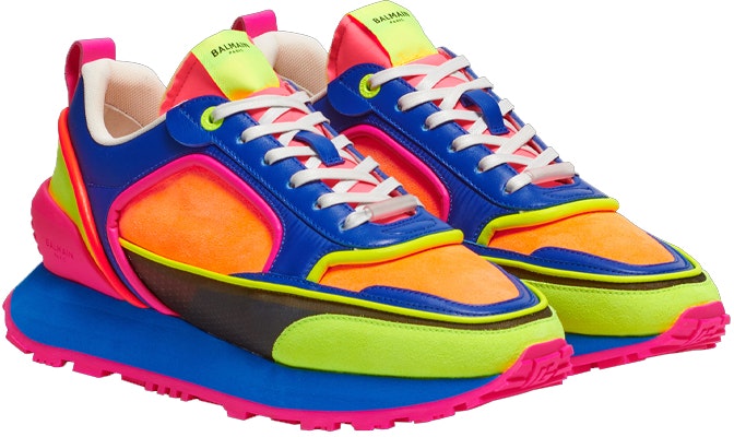 巴爾曼 BALMAIN Racer 多色低筒運動鞋 Lookbook 巴爾曼 BALMAIN Racer 多色低筒運動鞋