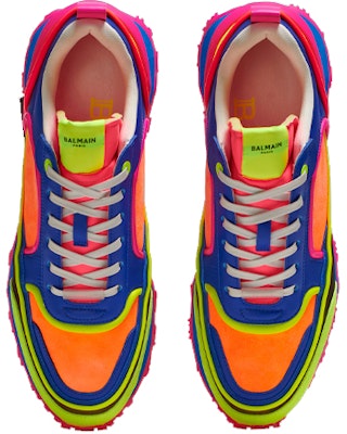 巴爾曼 BALMAIN Racer 多色低筒運動鞋 Shop 巴爾曼 BALMAIN Racer 多色低筒運動鞋