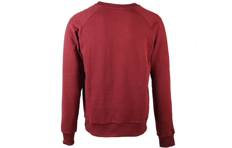 Lookbook 巴尔曼 红金皇冠印花长袖卫衣 HP67241S-A7283-596