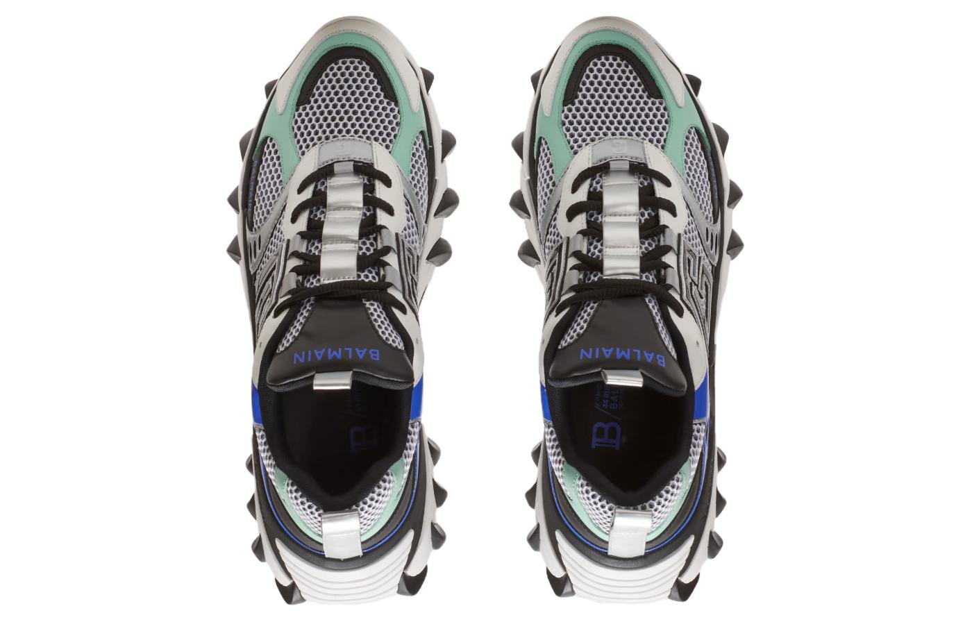 Balmain Round Toe Low 'CMFTable Black and White' 圖 3