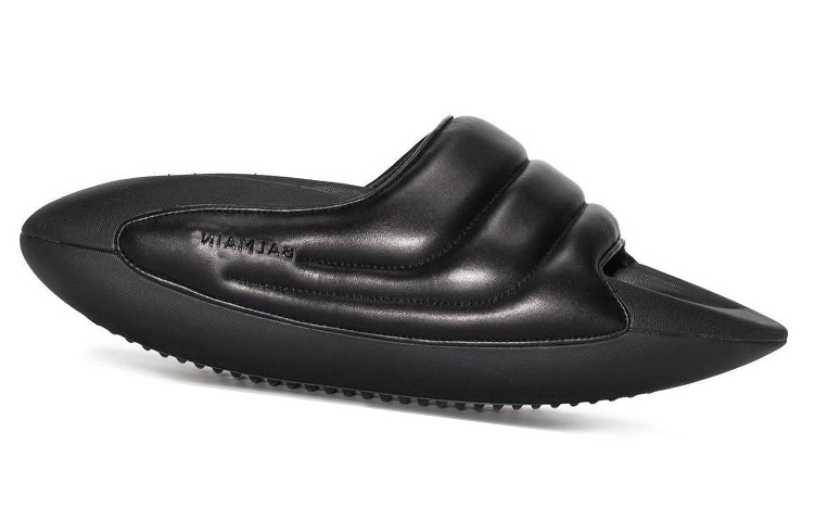 Balmain Slide 'Black Leather CMFT' 圖 2