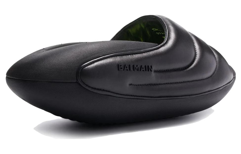 Balmain Slide 'Black Leather CMFT' 圖 3