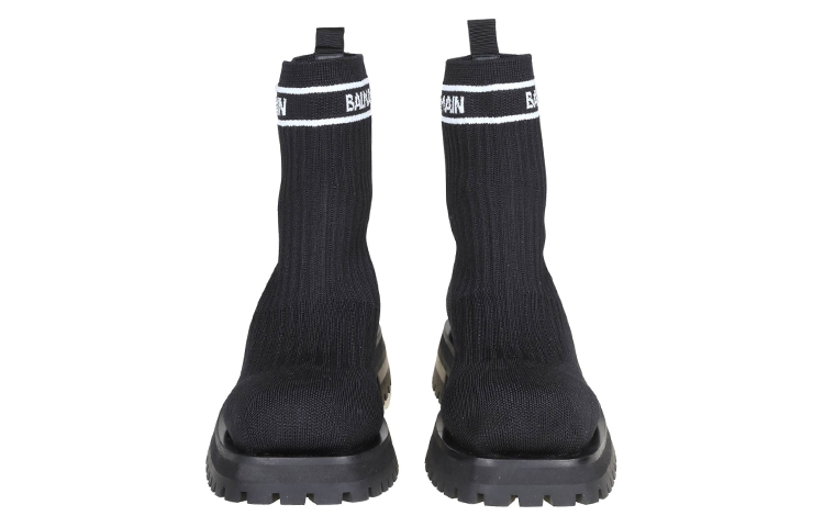 Balmain Slip-On Boots 'Black Logo' 圖 3