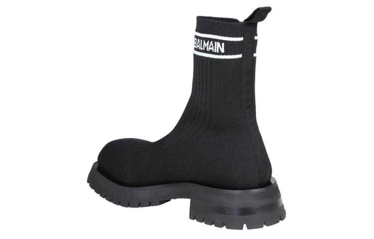 Balmain Slip-On Boots 'Black Logo' 圖 4