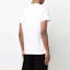 Shop BALMAIN SS21 Metallic Logo Print Short Sleeve T-Shirt White XH1EF000BB29GAD