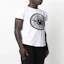 Shop BALMAIN SS21 Coin Print Short Sleeve T-Shirt White Men VH1EF010B030-0FA